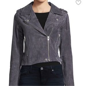 C&C California Real Suede biker jacket